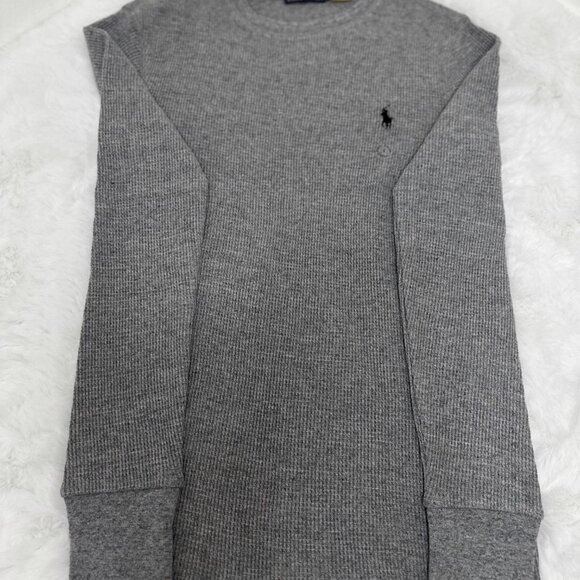 Polo Ralph Lauren Men’s Gray Long Sleeve T-Shirt - Picture 4 of 11